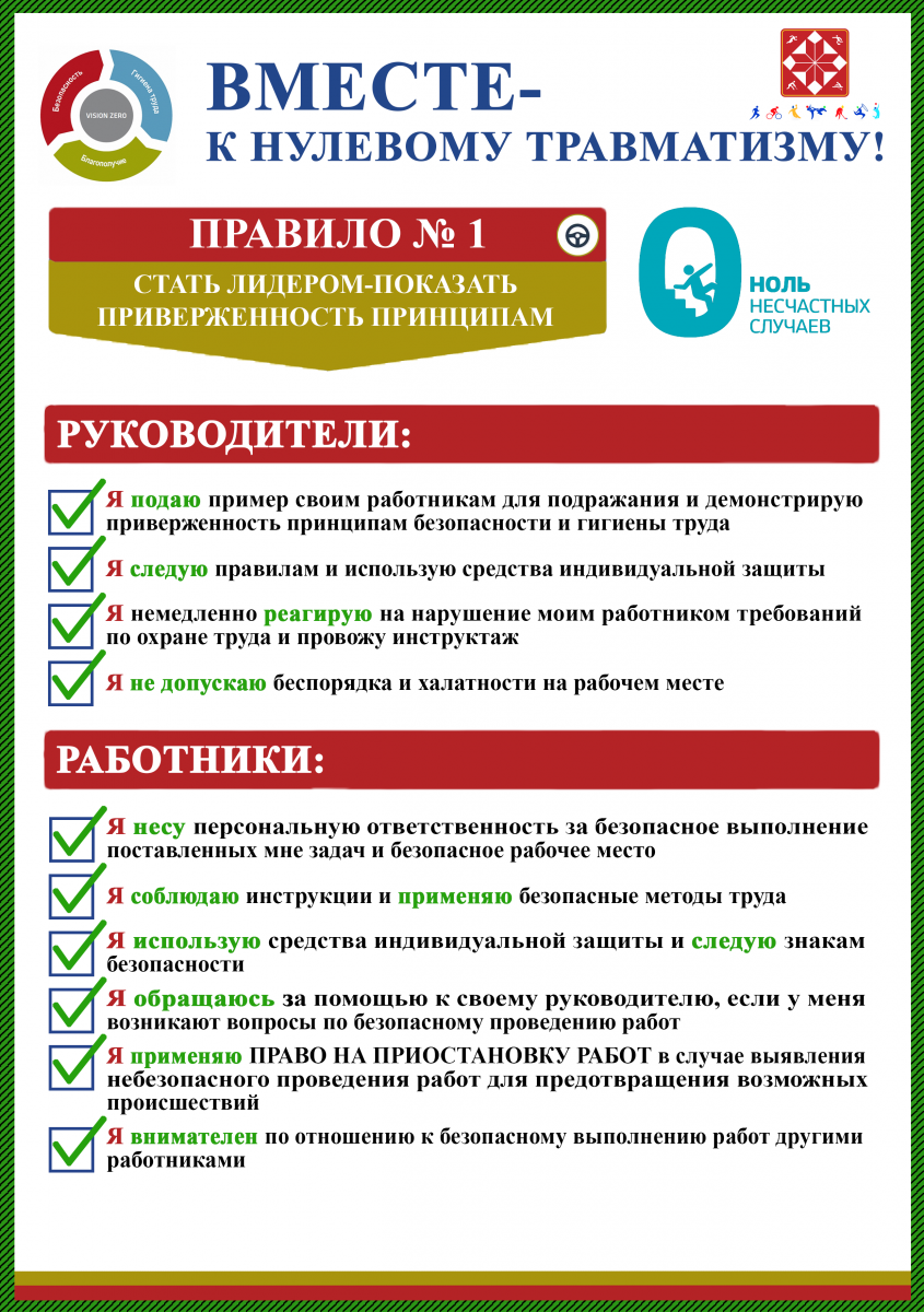 Неделя нулевого травматизма